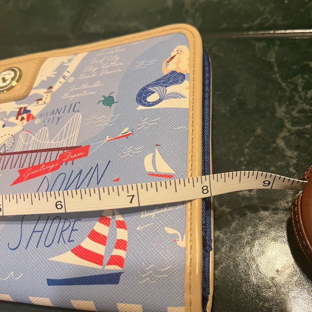 Spartina down the shore wallet. NWOT - Picture 6 of 7